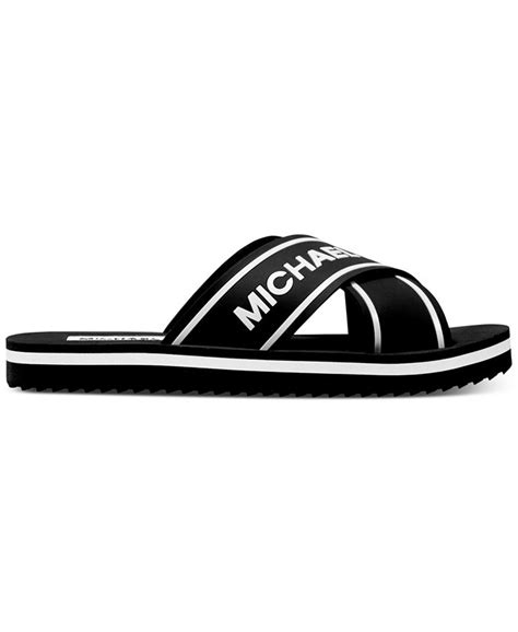 michael michael kors sparrow slide|Sparrow Logo Slide Sandal .